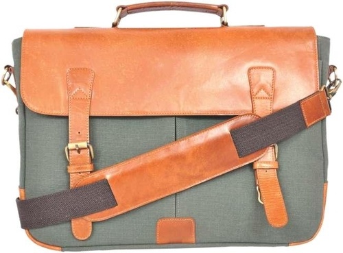 Canvas Messenger Bag - 17x5x2 cm | All-Color Casual Design for Modern Professionals