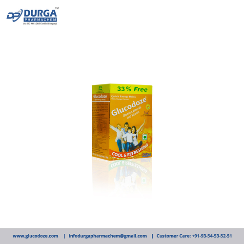 Glucose Powder ( Mango Flavour ) Ingredients: Dextrose + Monohydrate + Calcium + Vitamin C