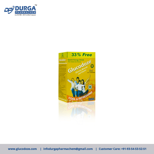 Glucose Powder ( Nimbu Pani Flavour ) Ingredients: Dextrose + Monohydrate + Calcium + Vitamin C