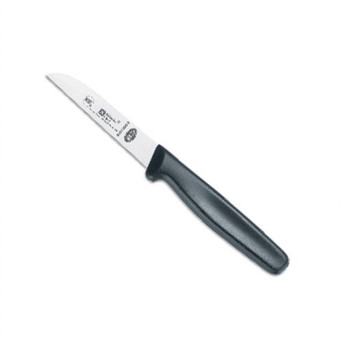 Atlantic Chef 8321SP33 Paring knife-square top 8cm BK/G/W NSF