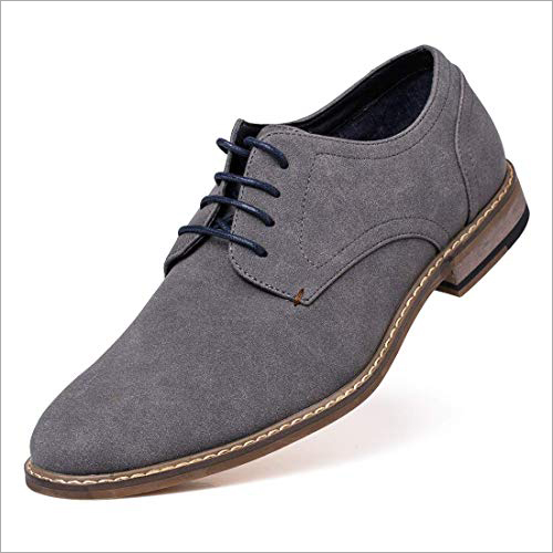 Mens Suede Shoes Heel Size: Low