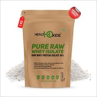 Health Oxide Whey Protein Isolate (Raw & Unflavored / 27 G Protein per Serving) 1 Kg