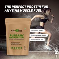 HEALTHOXIDE Natural-Organic Raw Whey Protein, 500 g