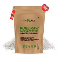 HealthOxide Pure Raw Micellar Casein Protein 80% (Raw & Unflavored / 24 G Protein Per Serving) - 250 gm