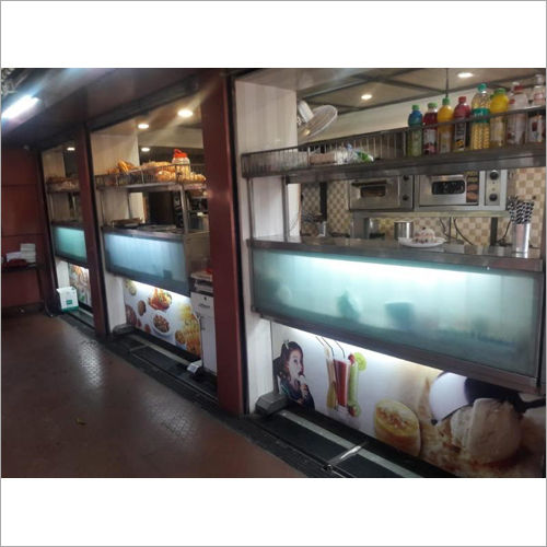 Steel Fast Food Counter