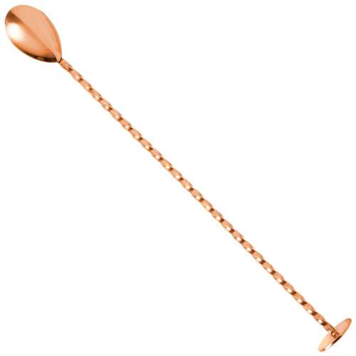 Metal Bar Spoon Coin Tail (Copper Plated) St. Steel 26.5 Cm
