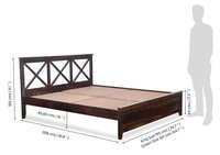 Solid wood bed Crossfit