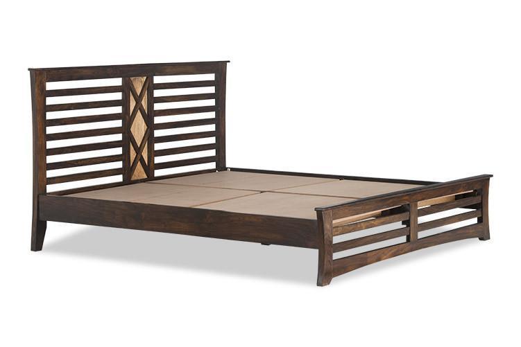 Solid wood Double bed Charmer