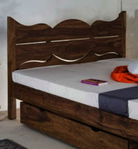 Solid Wooden Bed Monarch Two Trolley