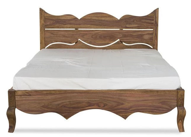 Solid Wooden Bed Monarch Two Trolley