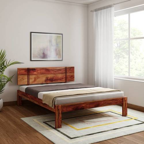 Floria Solid Wooded Bed