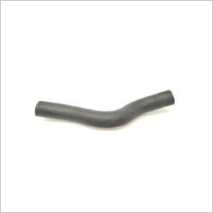 Black Rubber Hose Radiator Inlet - Finish: Matte