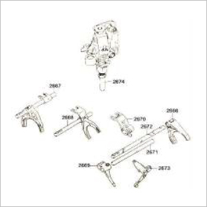 Automobile FORK 5TH GEAR SHIFT