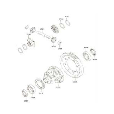 SHAFT DIFFERENTIAL PINION