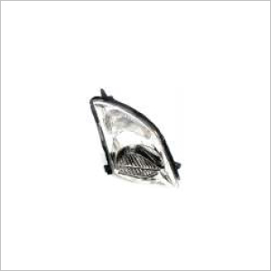 Automobile Headlamp Lh - Color: Black And Clear