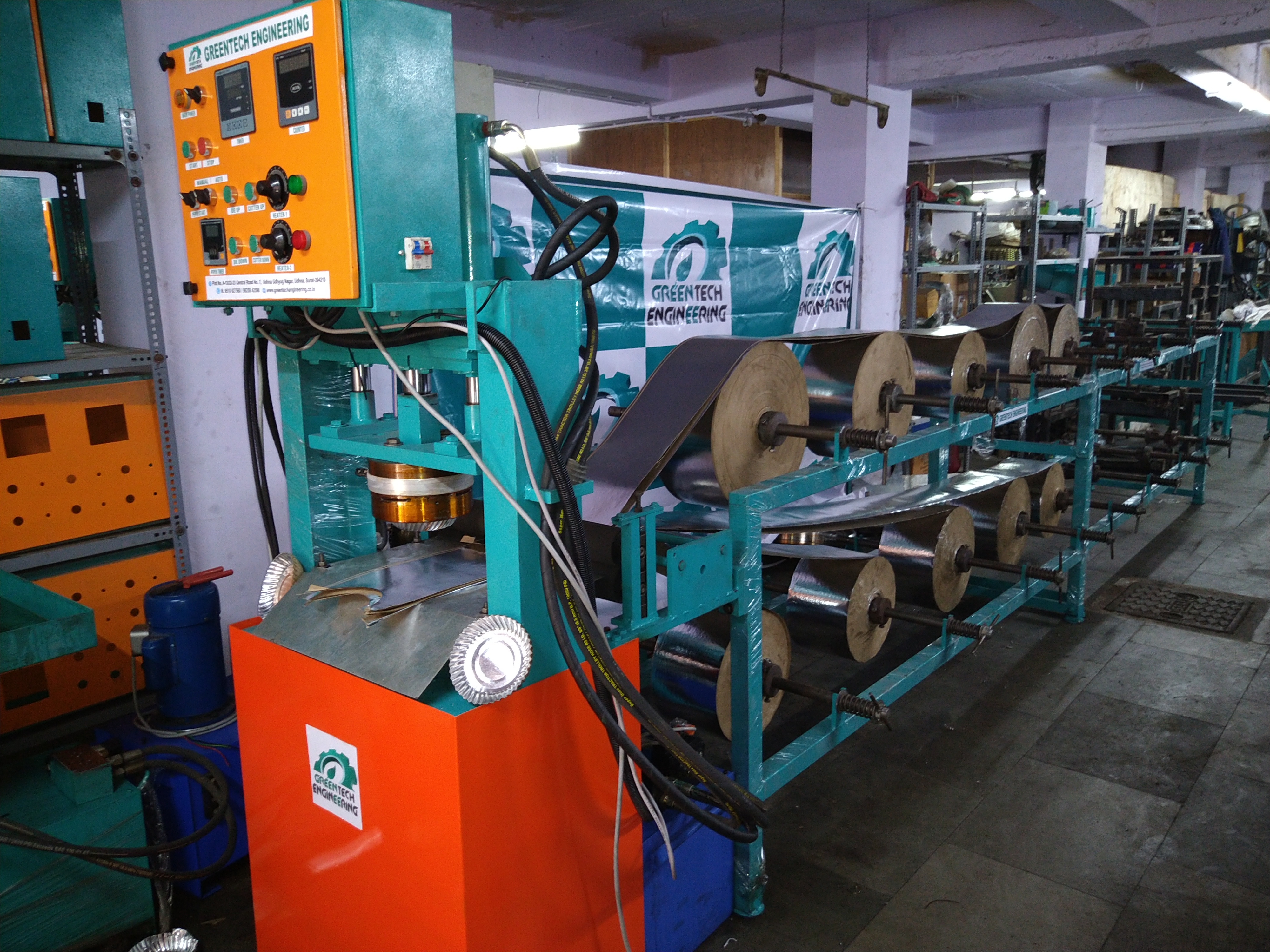 Fully Automatic Disposable Plate Making Machine