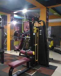 Lat Pulldown With Seated Row Machine