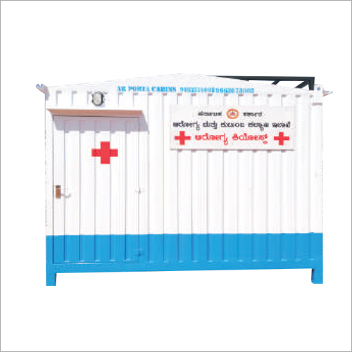 Available In Multicolor Portable Clinic Cabin