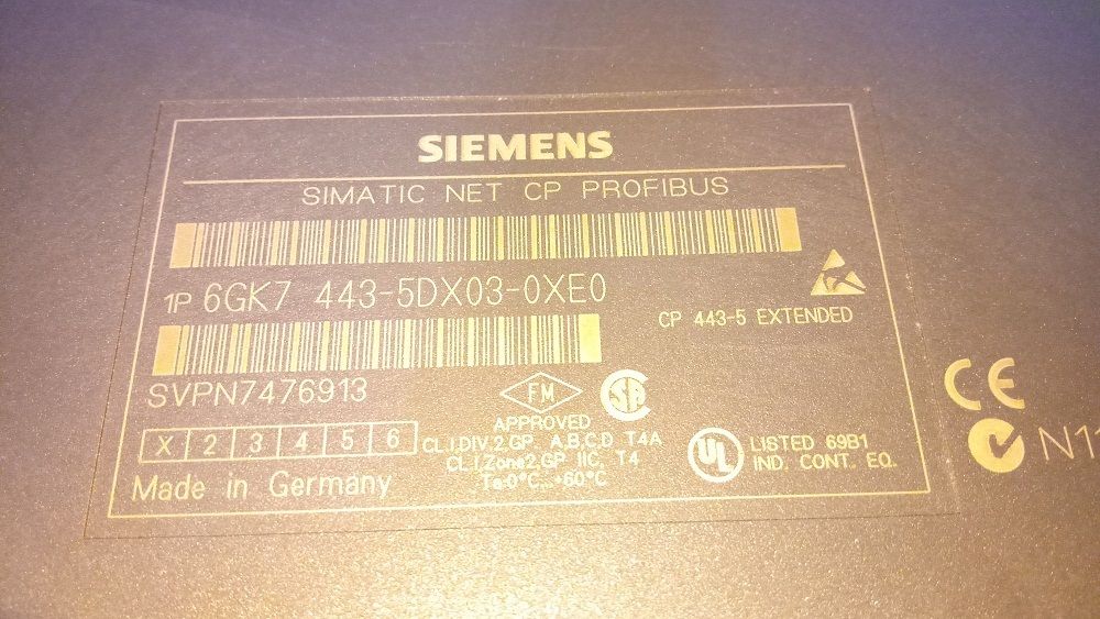 SIEMENS SIMATIC S7 400 CPU 6GK7 443-5DX03-0XE0