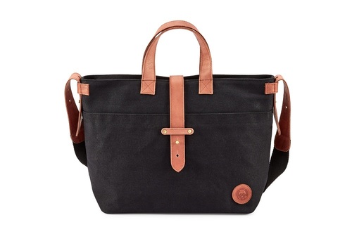 Black Canvas Handbag