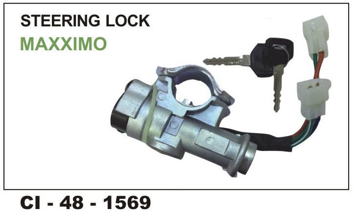 Steering Lock Maxximo Vehicle Type: 4 Wheeler