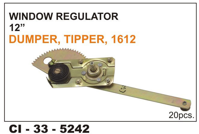 Window Regulator 12 Dumper, Tripper 1612 Vehicle Type: 4 Wheeler