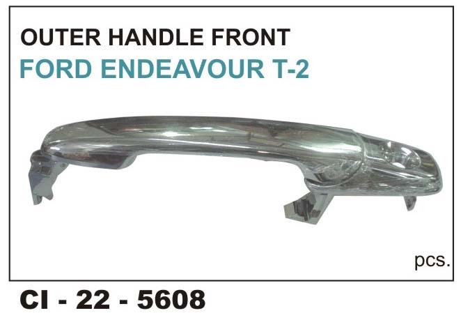 Outer Handle Front - Ford Endeavour T-2 Left/Right, 4-Wheeler Vehicle Type, Warranty Included