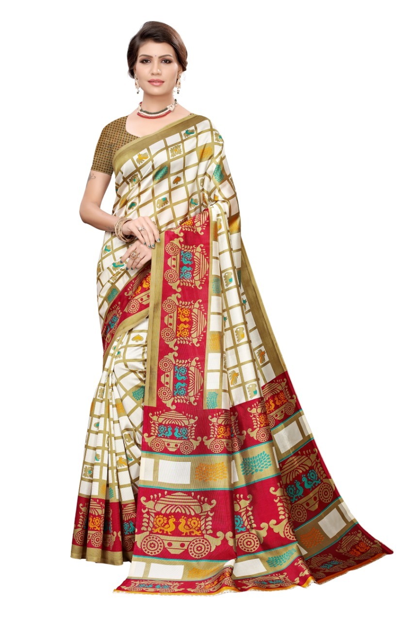 Designer art silk saree