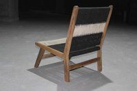 Wood Rope Outdoor Lounge Chair