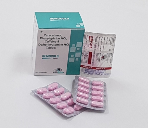 Paracetamol Phenylephrine Hci Caffeine And Diphenhydramine Hci Tablets Dry Place