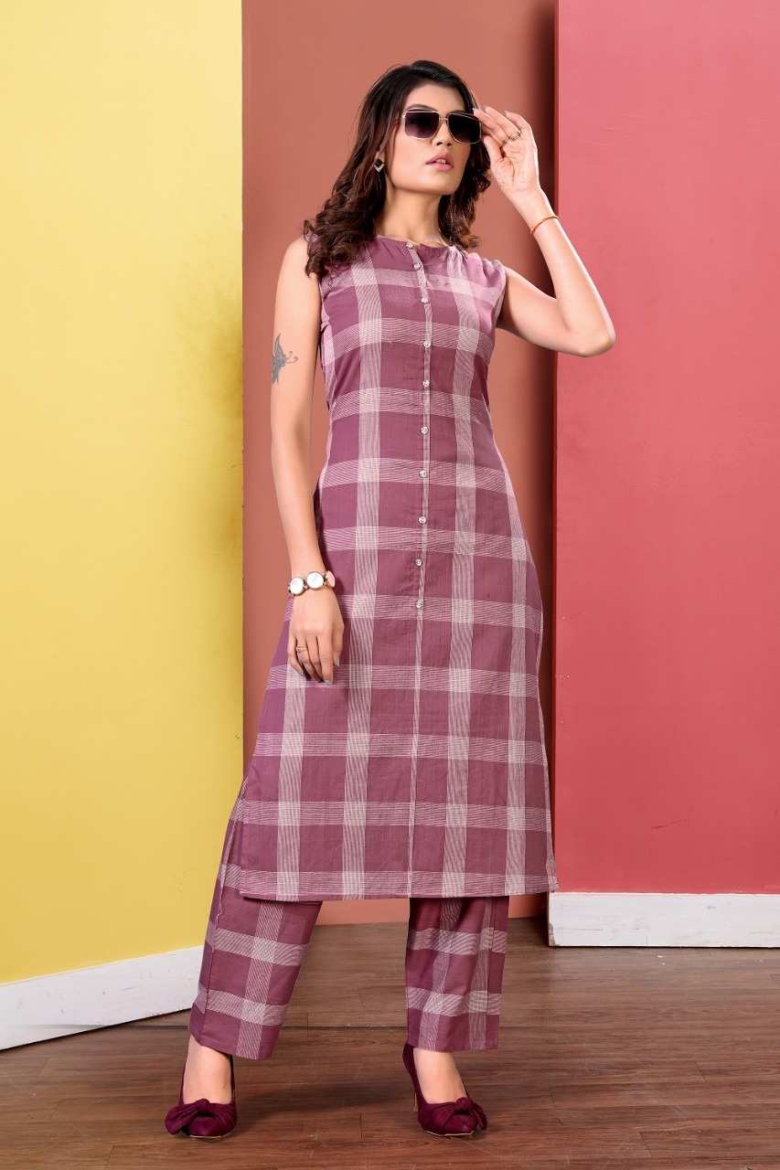 Trendy Kurti and Plazzo Set