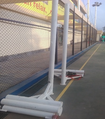 Round Volleyball Pole