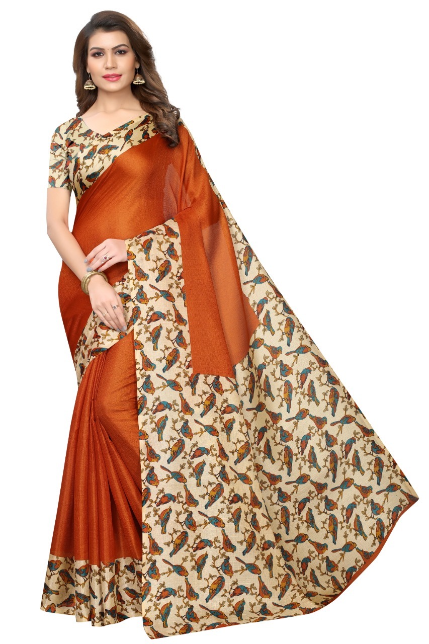 Designer kalamkari saree