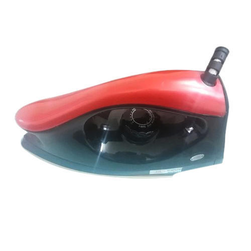 Ushma Plastic Electric Iron - Aluminum Dry Iron , 220V with 9 Feet Cord Length & Over Heating Protection