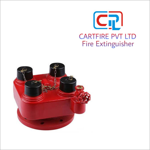 Red Fire Brigade Inlet Valve