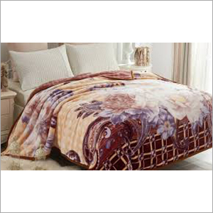 Multicolor Reversible Mink Blanket