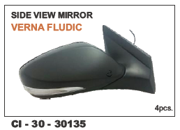 Side View Mirror VERNA FLUDIC