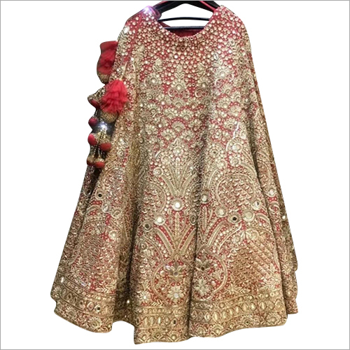 Different Color Bridal Heavy Embroidered Work Lehenga