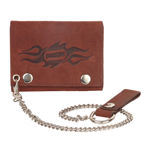 Multi Genuine Leather Chain Wallet