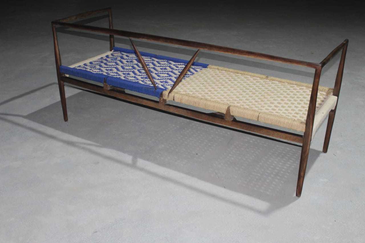 Weaved Wooden Sofa