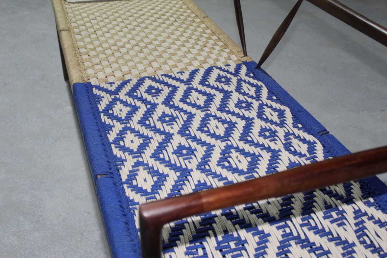 Weaved Wooden Sofa