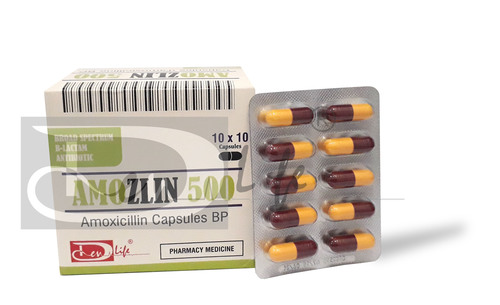Amoxicillin Capsules BP 500mg