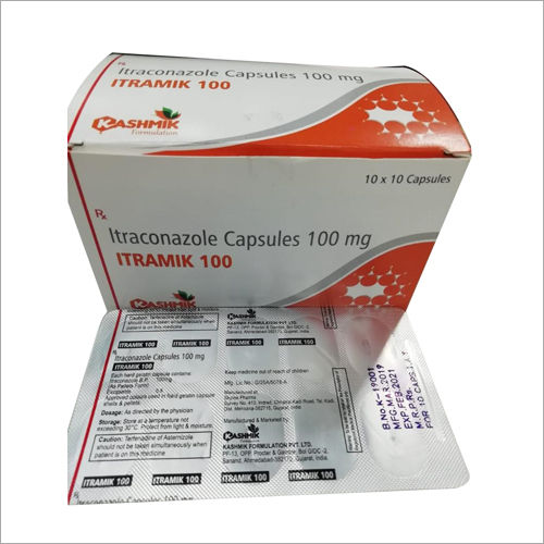 Itraconazole Capsules 100 mg