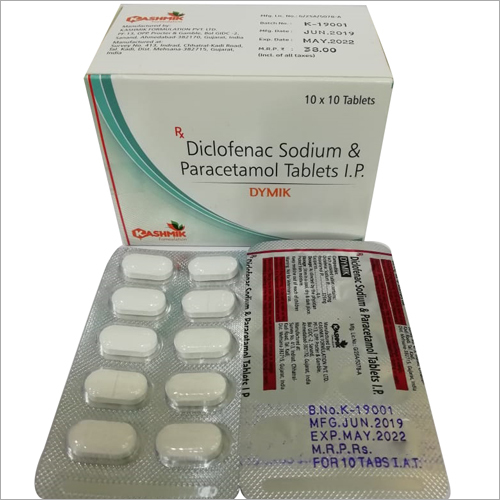Diclofenac Sodium and Paracetamol Tablets IP