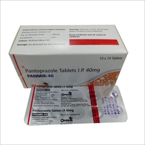 40 mg Pantoprazole Tablets IP