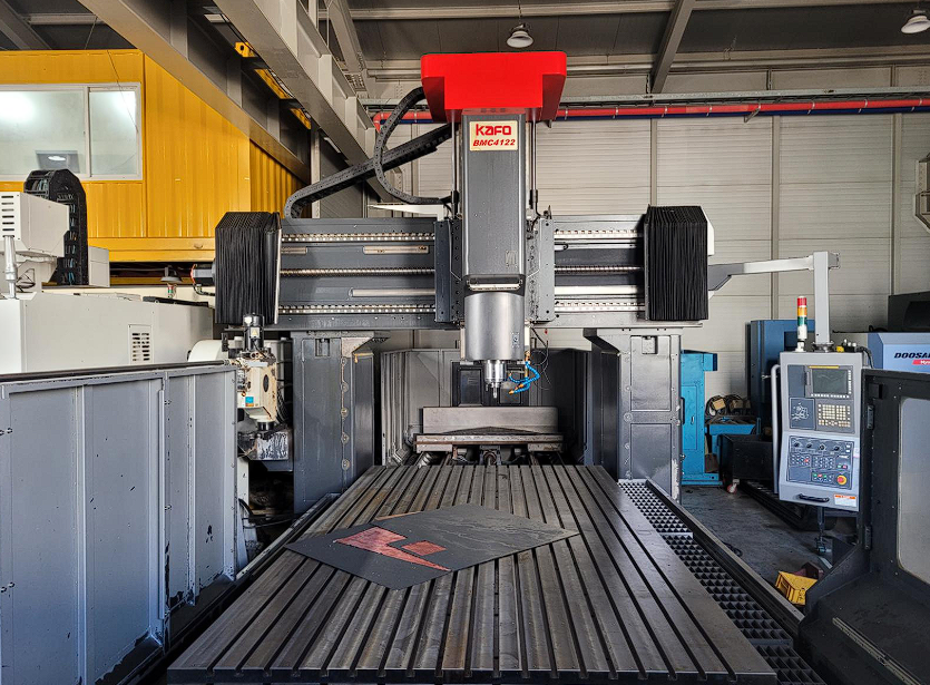 Cnc Double Column Vertical Machining Center - Feature: High Efficiency