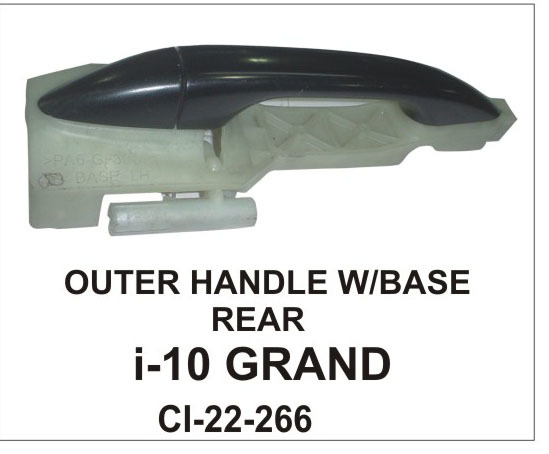 Outer handle w/base rear i10 GRAND