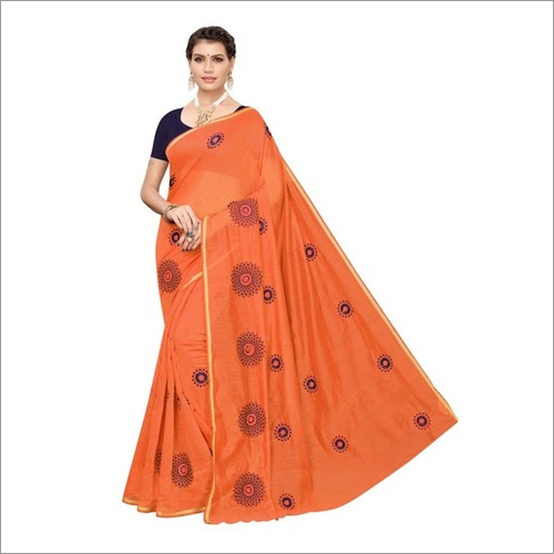 New chanderi cotton saree