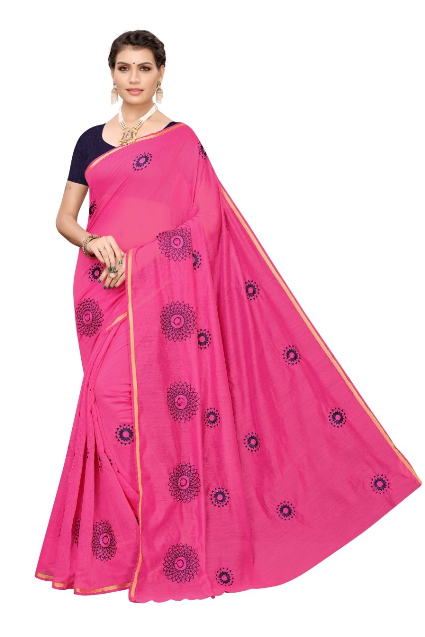 New chanderi cotton saree
