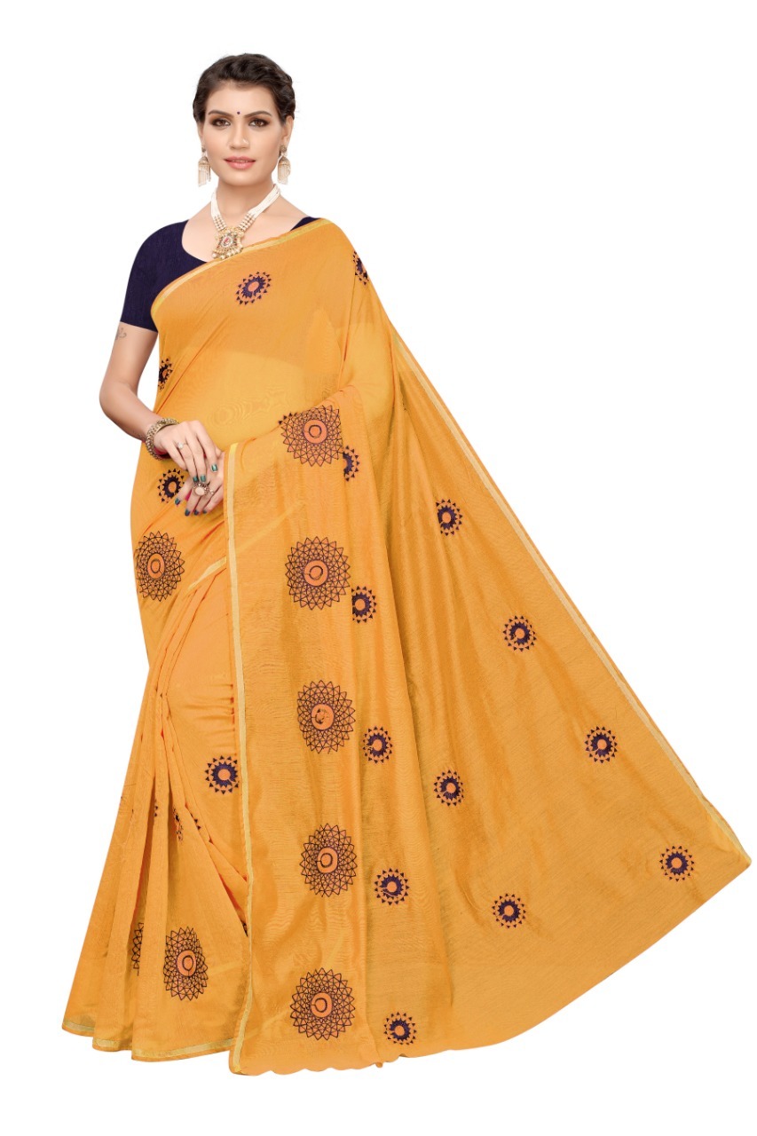 New chanderi cotton saree
